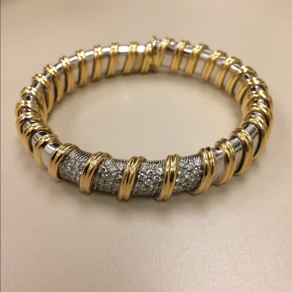 Roberto coin NABUCCO 18k bracelet - Picture 2 of 8